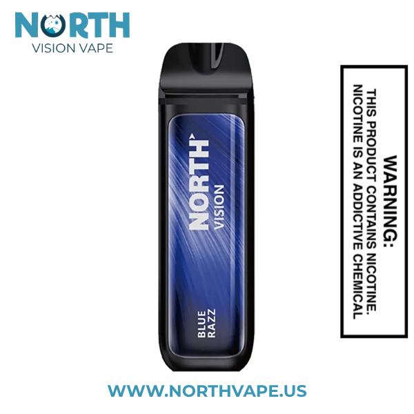 Blue Razz North Vision 15K Puffs Disposable Vape