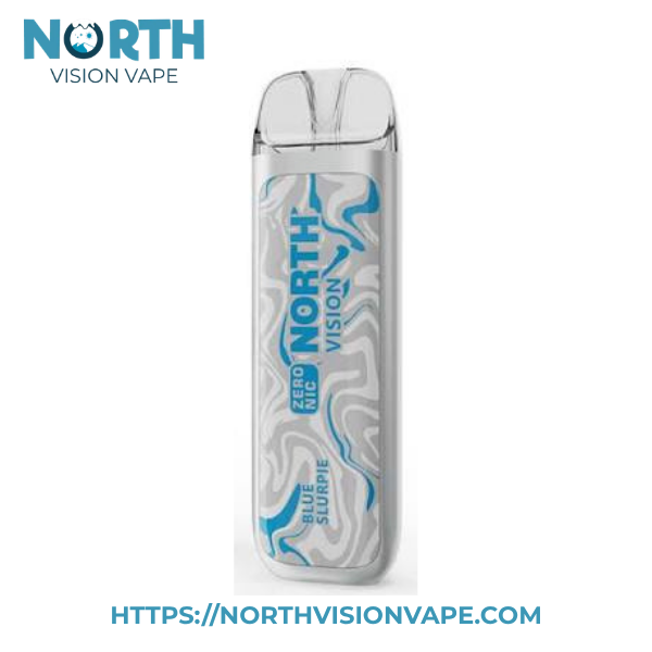 Blue Slur North Vision Zero Nicotine Vape