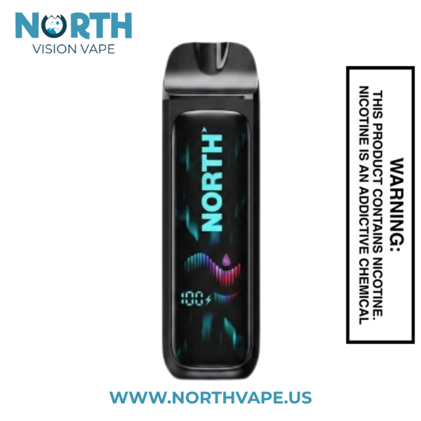 Cyan Berries North Vision 15K Puffs Disposable Vape