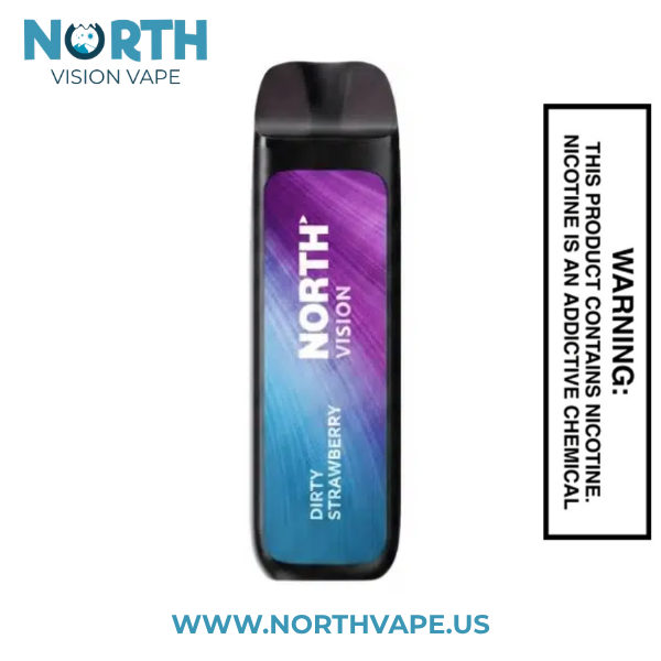 Dirty Strawberry North Vision 15K Puffs Disposable Vape