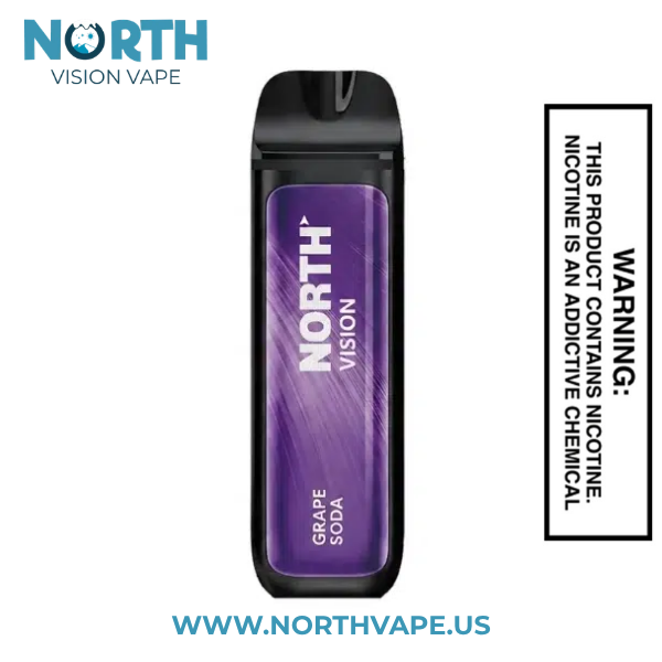 Grape Soda North Vision 15K Puffs Disposable Vape