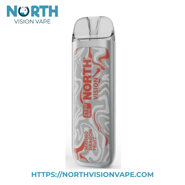 Mango Dragon Fruit North Vision Zero Nicotine Vape