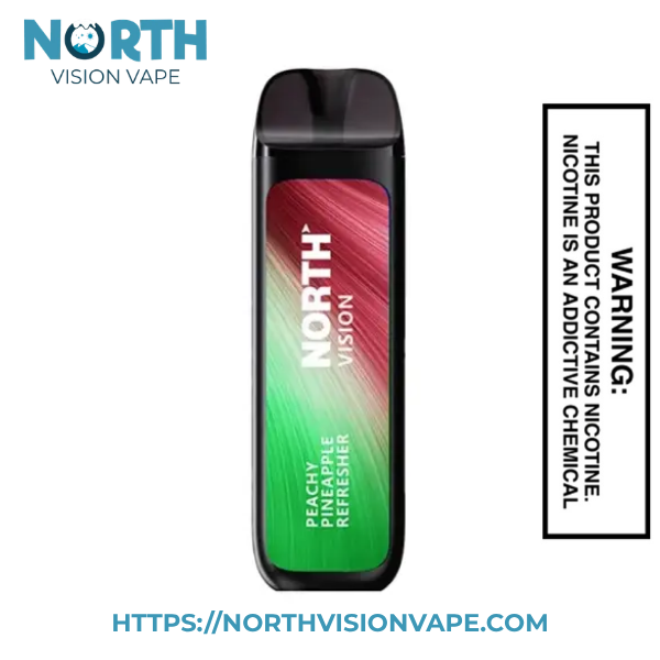Peachy Pineapple Refresher North Vision 15K Puffs Disposable Vape