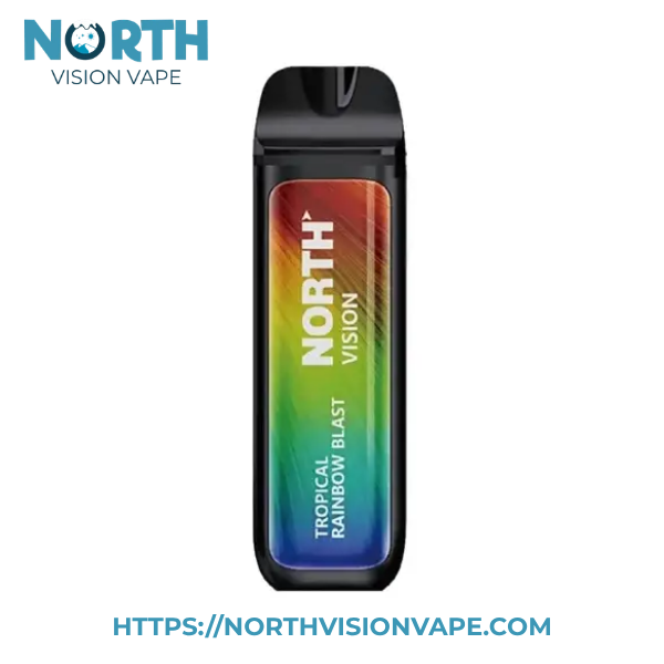 Tropical Rainbow Blast North Vision 15K Puffs Disposable Vape