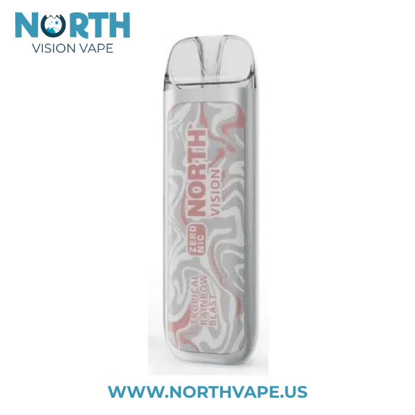 Tropical Rainbow Blast North Vision Zero Nicotine Vape