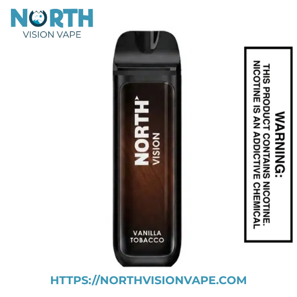 Vanilla Tobacco North Vision 15K Puffs Disposable Vape